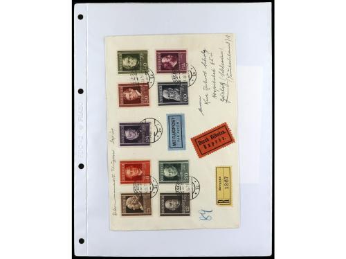 ✉ AUSTRIA. 1900-1960. Conjunto de más de 150 cartas con prec