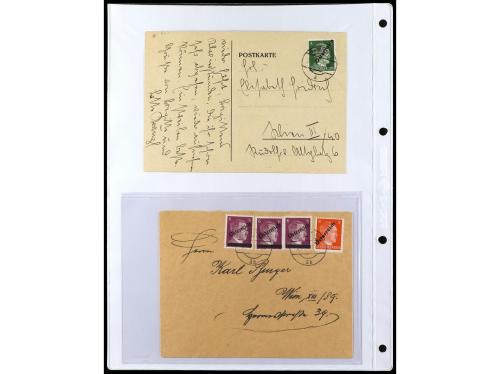 ✉ AUSTRIA. 1900-1960. Conjunto de más de 150 cartas con prec