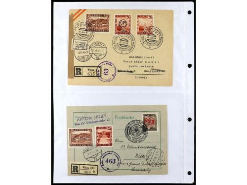 ✉ AUSTRIA. 1900-1960. Conjunto de más de 150 cartas con prec