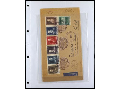✉ AUSTRIA. 1900-1960. Conjunto de más de 150 cartas con prec