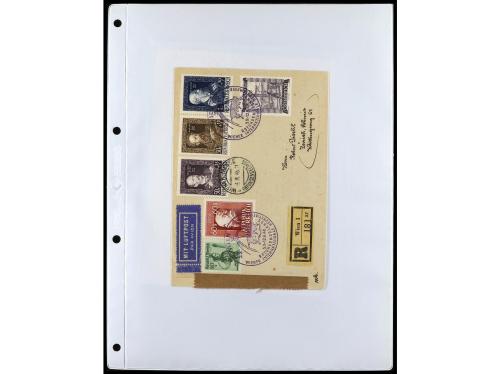 ✉ AUSTRIA. 1900-1960. Conjunto de más de 150 cartas con prec