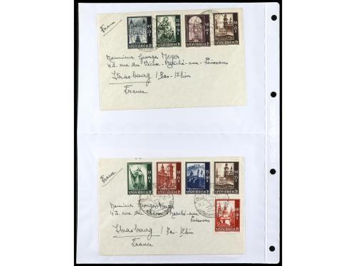 ✉ AUSTRIA. 1900-1960. Conjunto de más de 150 cartas con prec