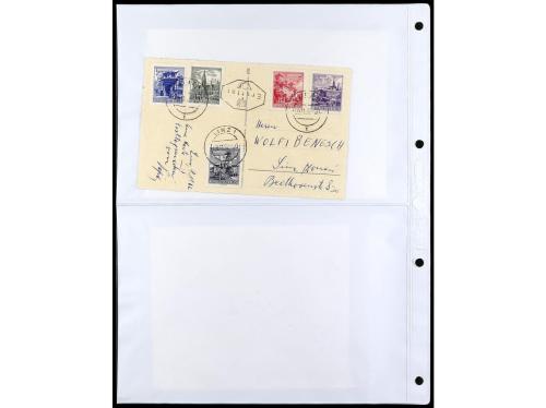 ✉ AUSTRIA. 1900-1960. Conjunto de más de 150 cartas con prec