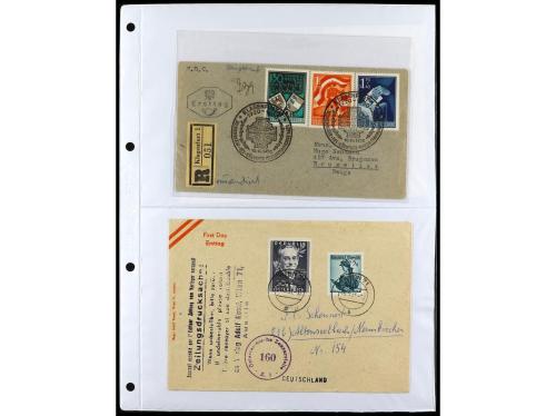 ✉ AUSTRIA. 1900-1960. Conjunto de más de 150 cartas con prec