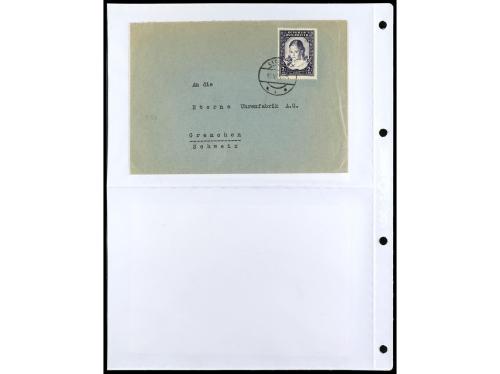 ✉ AUSTRIA. 1900-1960. Conjunto de más de 150 cartas con prec