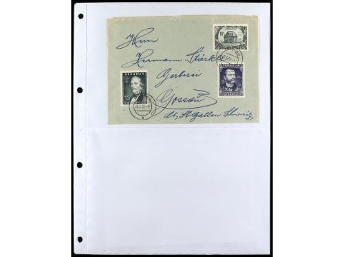 ✉ AUSTRIA. 1900-1960. Conjunto de más de 150 cartas con prec