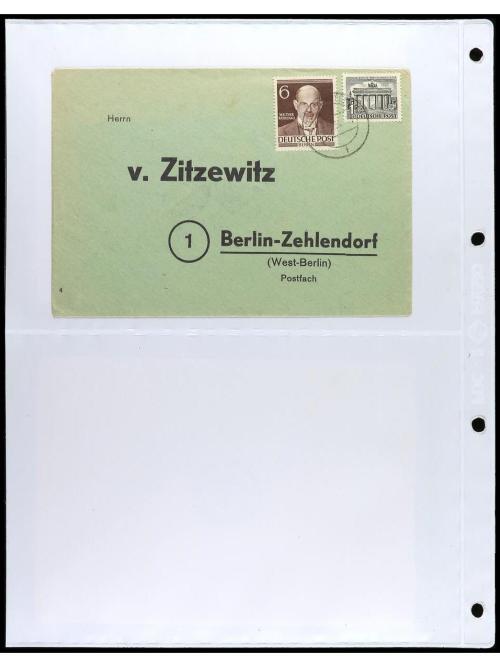 ✉ ALEMANIA ORIENTAL: REPUBLICA DEMOCRATICA. 1949-60. Conjunt
