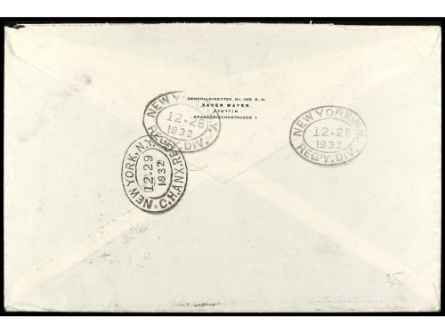 ✉ AUSTRIA. Yv. 420/25. 1932. VIENA a NEW YORK. Serie complet