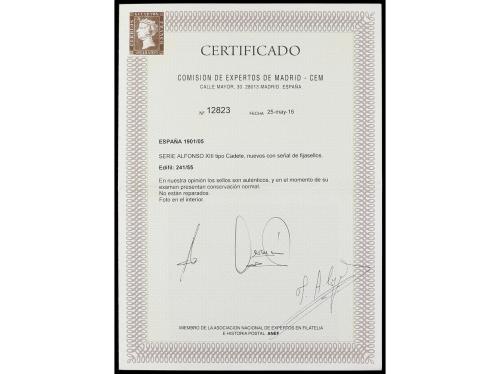 * ESPAÑA. Ed. 241/55. SERIE COMPLETA, 15 valores. Centrados 