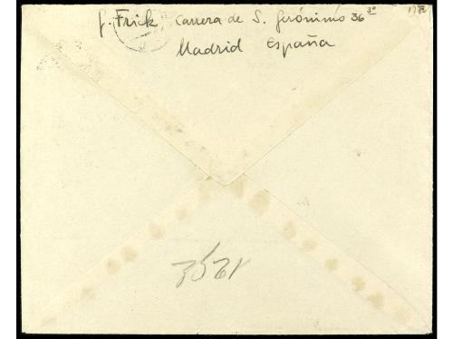 ✉ ESPAÑA. Ed. 697/99, 710, 677 (3), 678, 681/82. 1946. MADRI