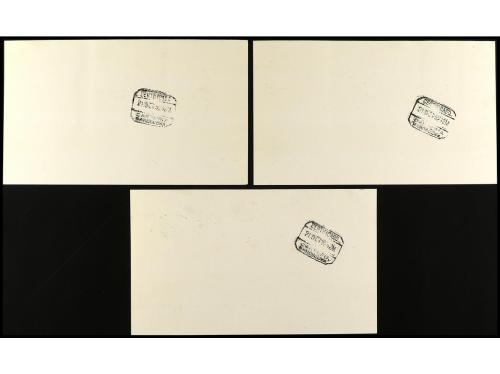 ✉ ESPAÑA. Ed. 961/69. 1952 (18 octubre). SERIE COMPLETA en b