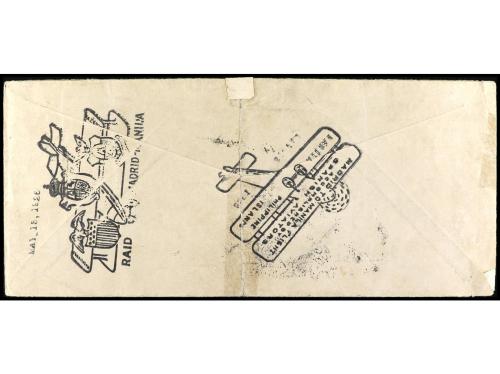 ✉ FILIPINAS. 1926. Vuelo MADRID-MANILA. Etapa APARRI-MANILA 