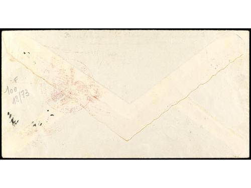 ✉ IRAN. 1930. LE BOURGET a TEHERAN. Impreso PREMIERE LIAISON