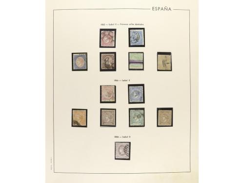 LOTES y COLECCIONES. 1850-1949. ESPAÑA. Colección montada en