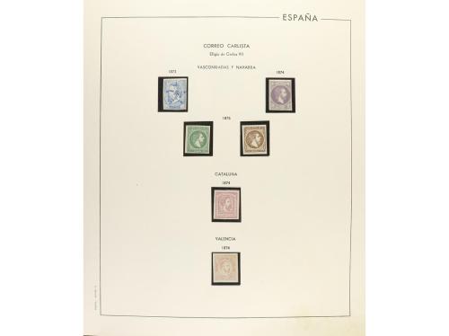 LOTES y COLECCIONES. 1850-1949. ESPAÑA. Colección montada en