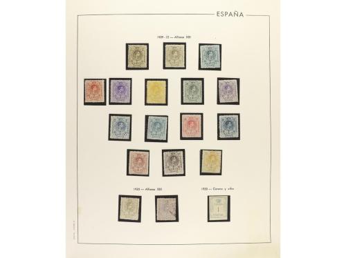 LOTES y COLECCIONES. 1850-1949. ESPAÑA. Colección montada en