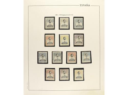 LOTES y COLECCIONES. 1850-1949. ESPAÑA. Colección montada en