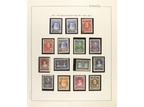 LOTES y COLECCIONES. 1850-1949. ESPAÑA. Colección montada en