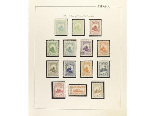 LOTES y COLECCIONES. 1850-1949. ESPAÑA. Colección montada en