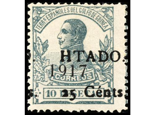 * COLONIAS ESPAÑOLAS: GUINEA. Ed. 124/7. SERIE COMPLETA, 4 v