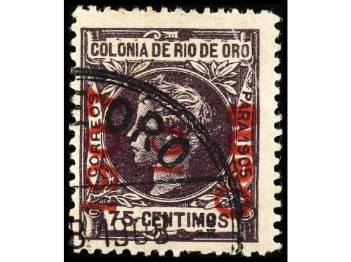 º COLONIAS ESPAÑOLAS: RIO DE ORO. Ed. 34/6 y 37/40. SERIES C