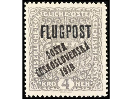 * CHECOSLOVAQUIA. Yv. 62/4, Sc. B37/9, Mi. 71/3. 1919. SERIE