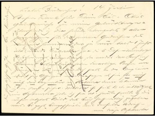 ✉ COLONIAS ESPAÑOLAS: CUBA. Ed. 12. 1897. Entero postal de 3