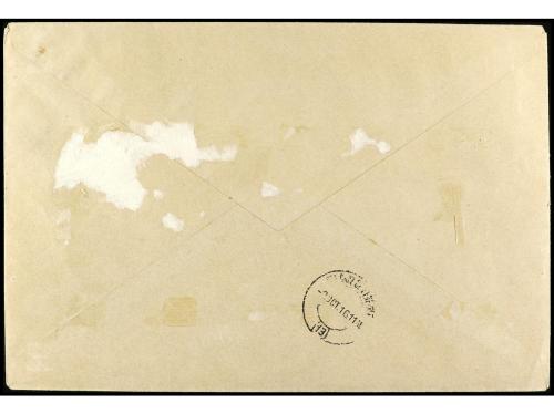 ✉ COLONIAS ESPAÑOLAS: CABO JUBY. 1/4 + 3A/4A, 1/4 + 3A/4Ahi,