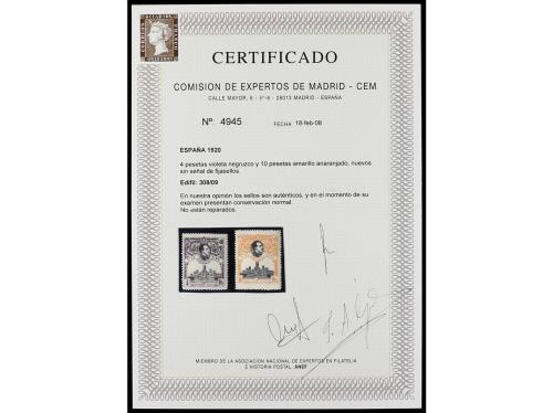 ** ESPAÑA. Ed. 297/309. SERIE COMPLETA. 13 valores. Mayoría 