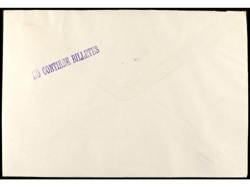 ✉ ESPAÑA. Ed. 838/39. 1937. ORENSE a BÉLGICA. HB sin dentar 