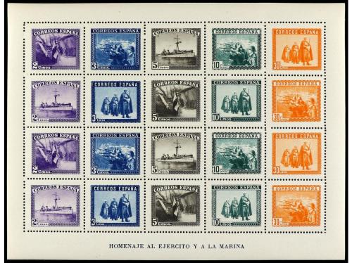 ** ESPAÑA. Ed. 849, 850. HB dentada y SIN DENTAR. Cat. 300&euro;.