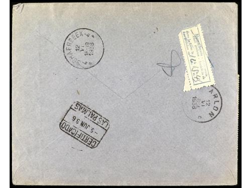 ✉ COLONIAS ESPAÑOLAS: CABO JUBY. Ed. 67 (3), 68 (2), 81, 82.