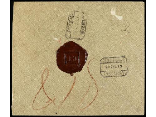 ✉ COLONIAS ESPAÑOLAS: CABO JUBY. Ed. 4F, 4H. 1917. CABO JUBY