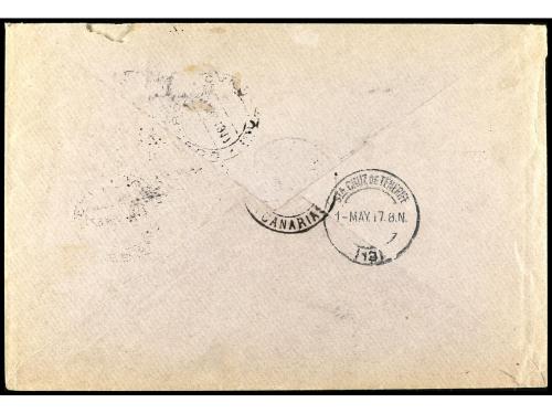 ✉ COLONIAS ESPAÑOLAS: CABO JUBY. Ed. 4L. 1917. CABO JUBY a L