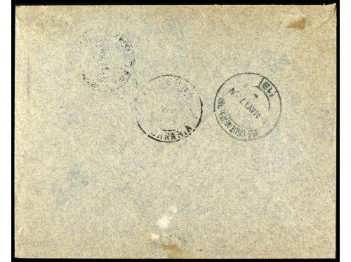 ✉ COLONIAS ESPAÑOLAS: CABO JUBY. Ed. 4I (2). 1917. CABO JUBY