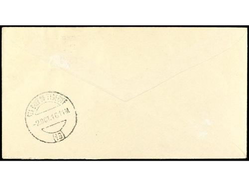 ✉ COLONIAS ESPAÑOLAS: CABO JUBY. Ed. 1hhi, 2hi. 1916. CABO J