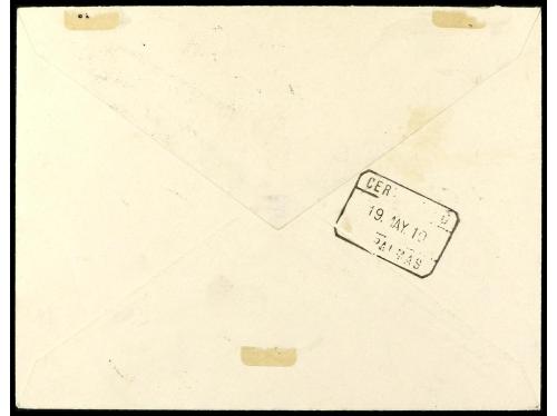 ✉ COLONIAS ESPAÑOLAS: RIO DE ORO. Ed. 46, 55, 56. 1910. RÍO 