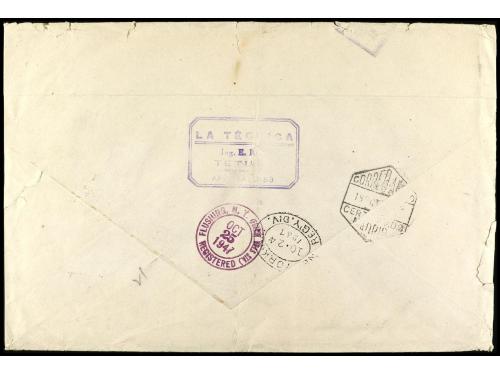 ✉ COLONIAS ESPAÑOLAS: MARRUECOS. Ed. 195 (6), 214 (5). 1947.