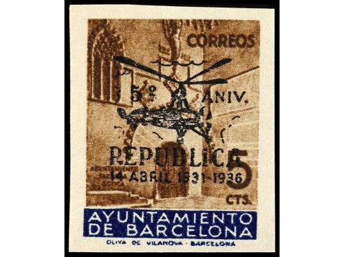 ** ESPAÑA: AYUNTAMIENTO DE BARCELONA. Ed. NE 17/21. SERIE CO