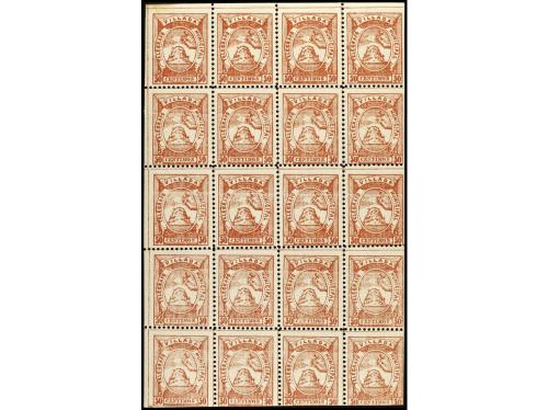 ** ESPAÑA: TELEGRAFOS PARTICULARES. Ed. 13/6 (20). VILLADA. 