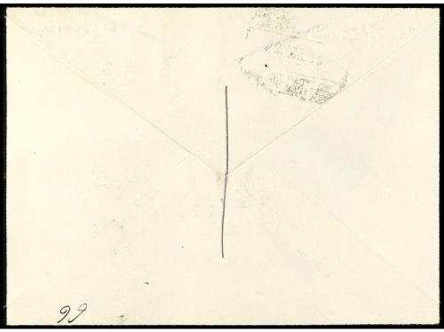 ✉ COLONIAS ESPAÑOLAS: ANDORRA. Ed. 29, 31/34, 35, 20d. 1939.