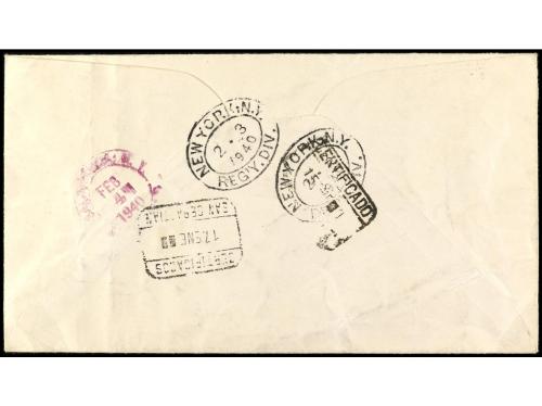 ✉ COLONIAS ESPAÑOLAS: ANDORRA. Ed. 31, 33/35. 1940. ANDORRA 