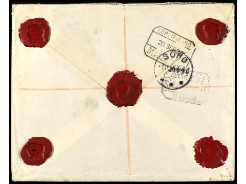 ✉ COLONIAS ESPAÑOLAS: GUINEA. Ed. 144, 150. 1920. RIO BENITO