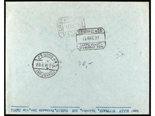 ✉ COLONIAS ESPAÑOLAS: GUINEA. Ed. 168, 170, 174. 1931. S. CA