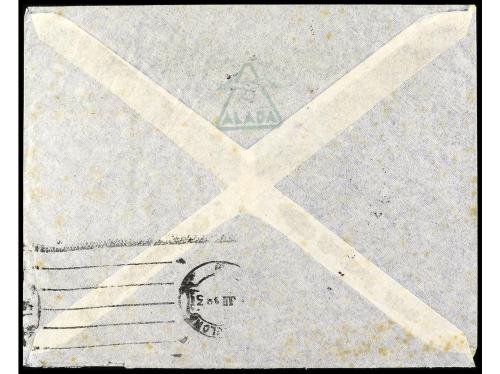 ✉ COLONIAS ESPAÑOLAS: GUINEA. Ed. 265 (8), 266. 1941. BATA a