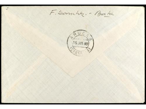 ✉ COLONIAS ESPAÑOLAS: GUINEA. Ed. 259I, 259B, 259E, 259G. 19