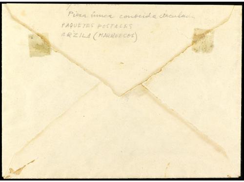 ✉ COLONIAS ESPAÑOLAS: MARRUECOS. Ed. 63his, 58. 1921. ARZILA