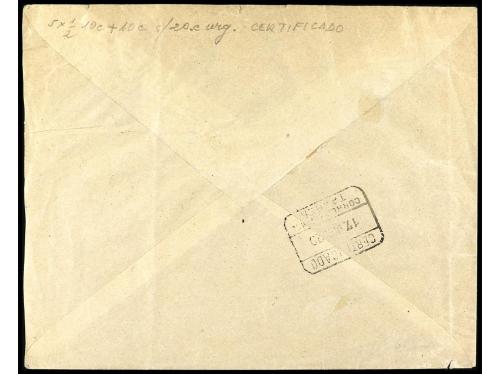 ✉ COLONIAS ESPAÑOLAS: MARRUECOS. Ed. 67. 1920. TETUÁN a TÁNG