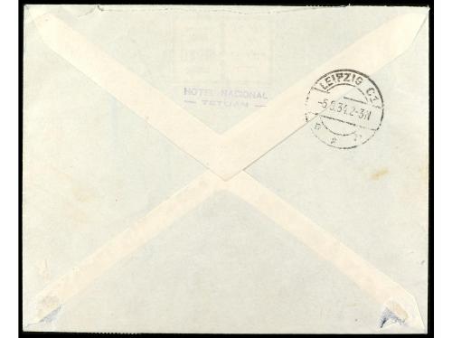 ✉ COLONIAS ESPAÑOLAS: MARRUECOS. Ed. 106/07, 109, 111, 133, 