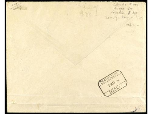 ✉ COLONIAS ESPAÑOLAS: MARRUECOS. Ed. 61 (4). 1923. LARACHE a